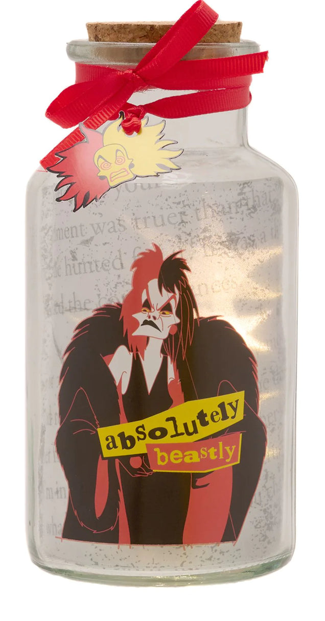 Disney Villains Cruella light up jar