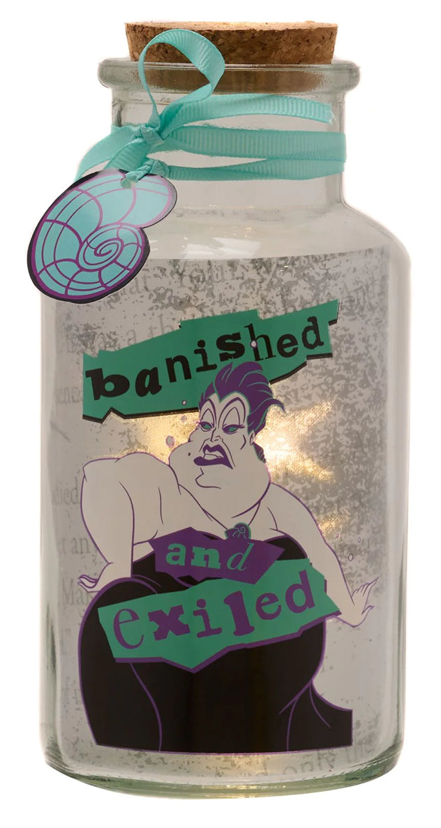 Disney Villains Ursula light up jar