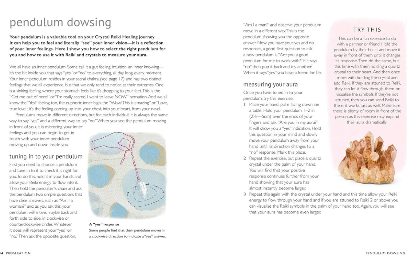 Crystal Reiki Healing book