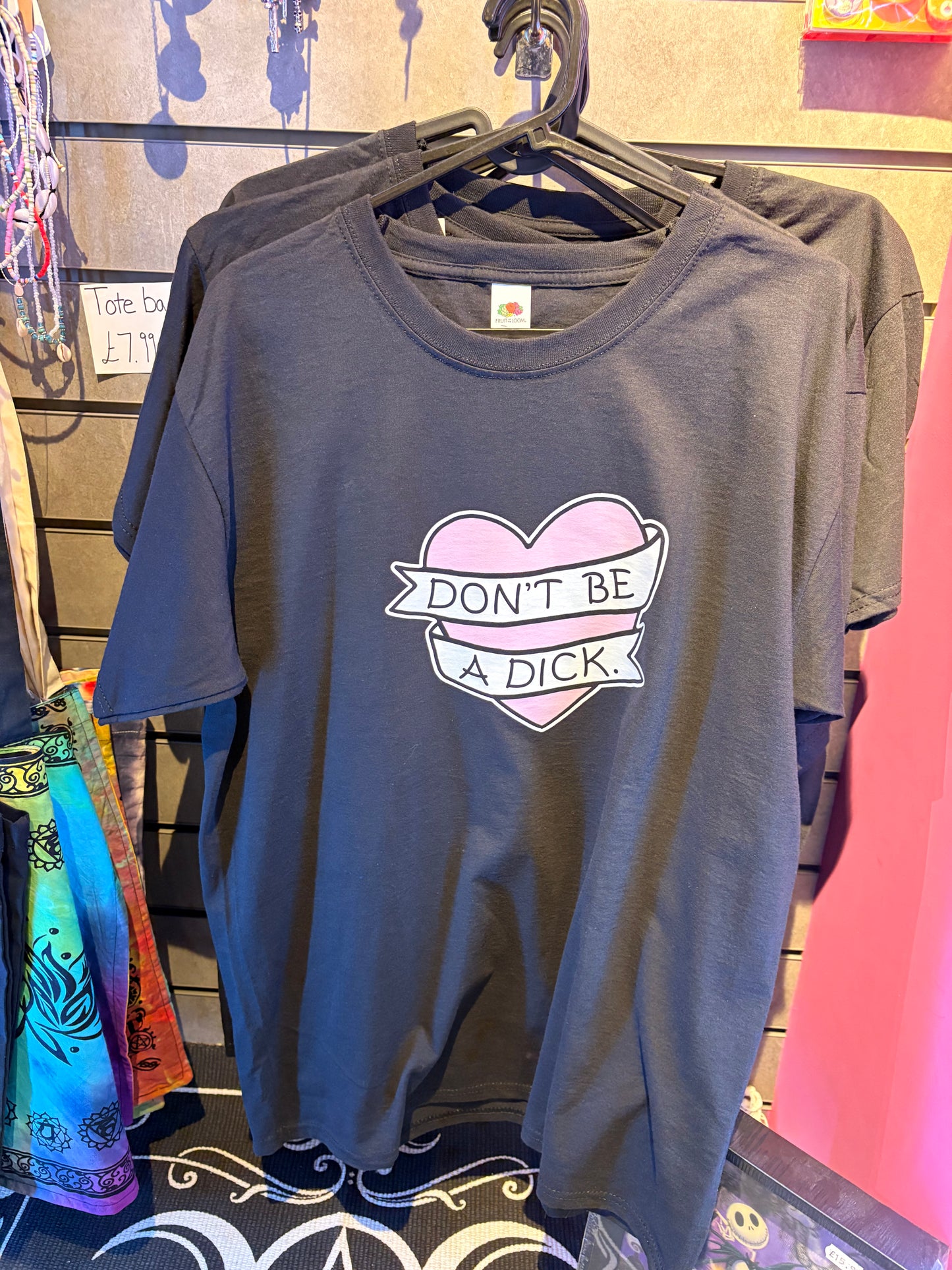 Don’t be a dick t-shirt