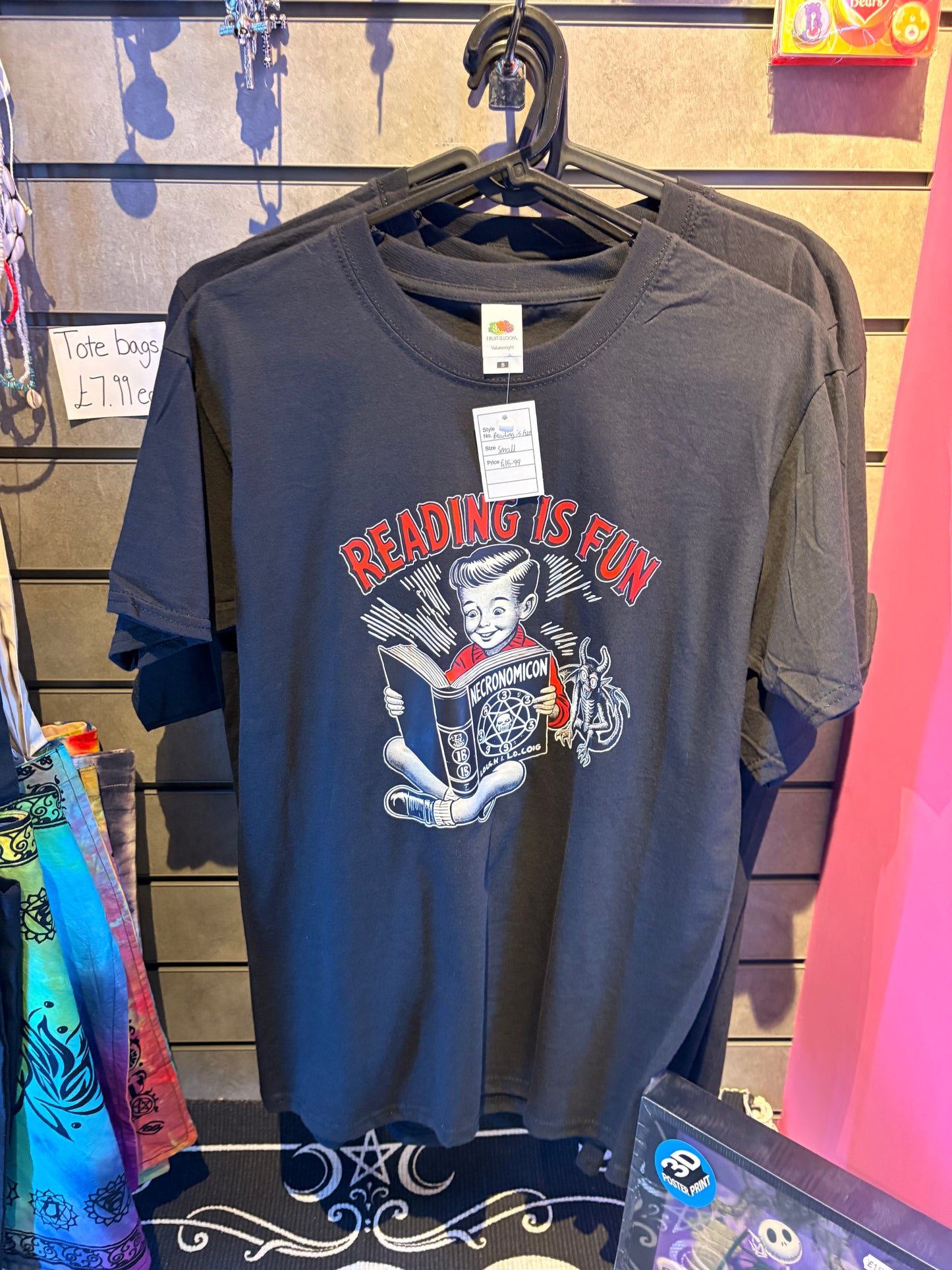 Reading is fun t-shirt
