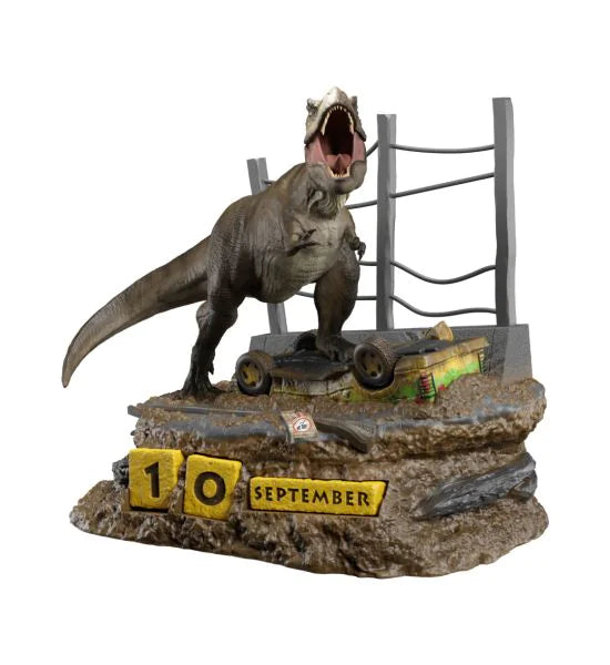 Jurassic Park 3D perpetual calendar