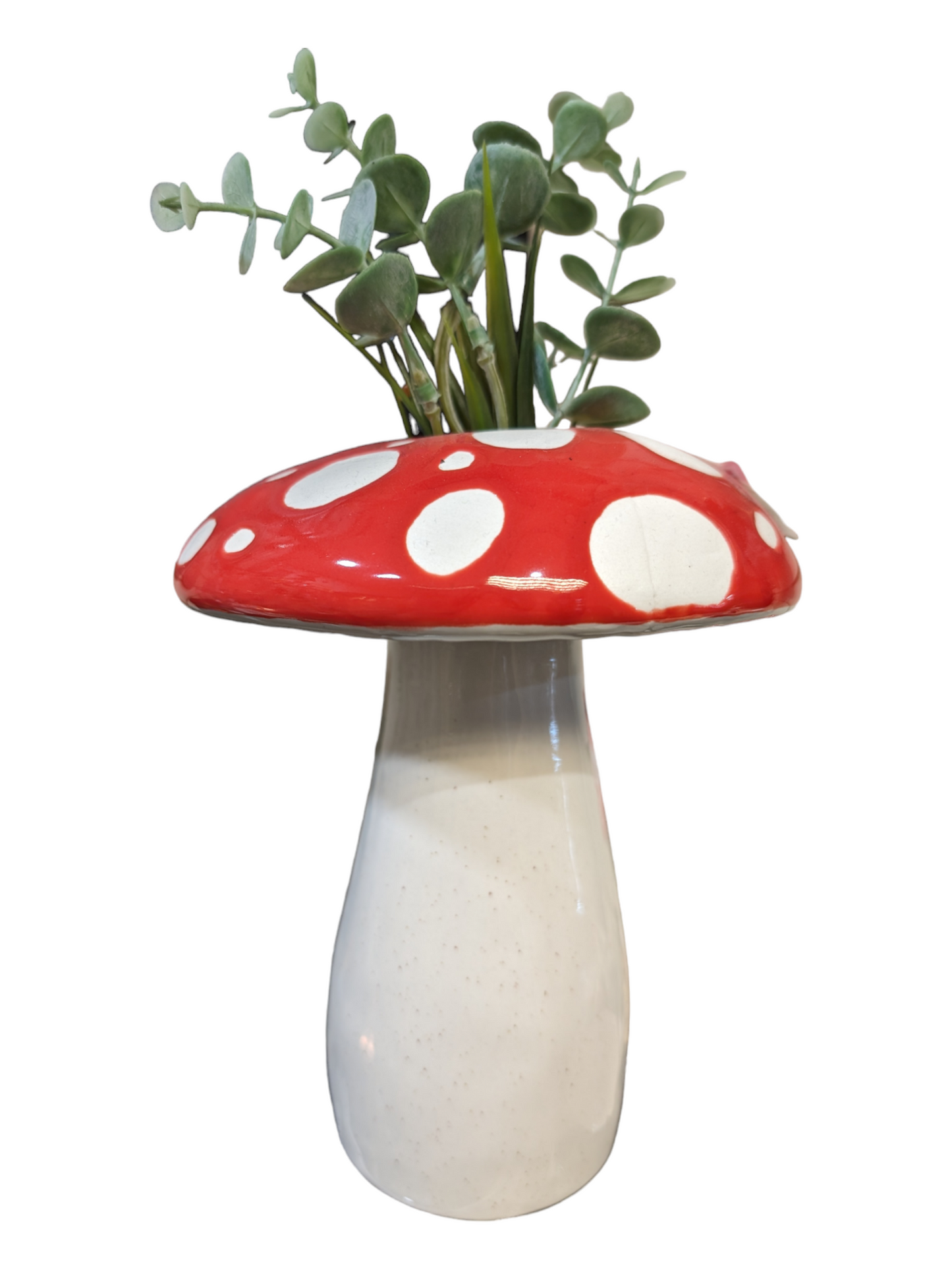 Large Amanita Mushroom Vase SALE