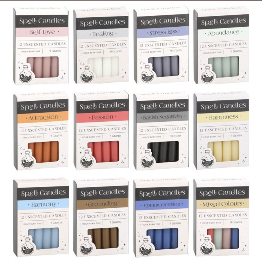 Magic spell candles
