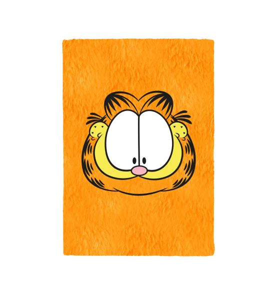 Garfield plush cover notebook
