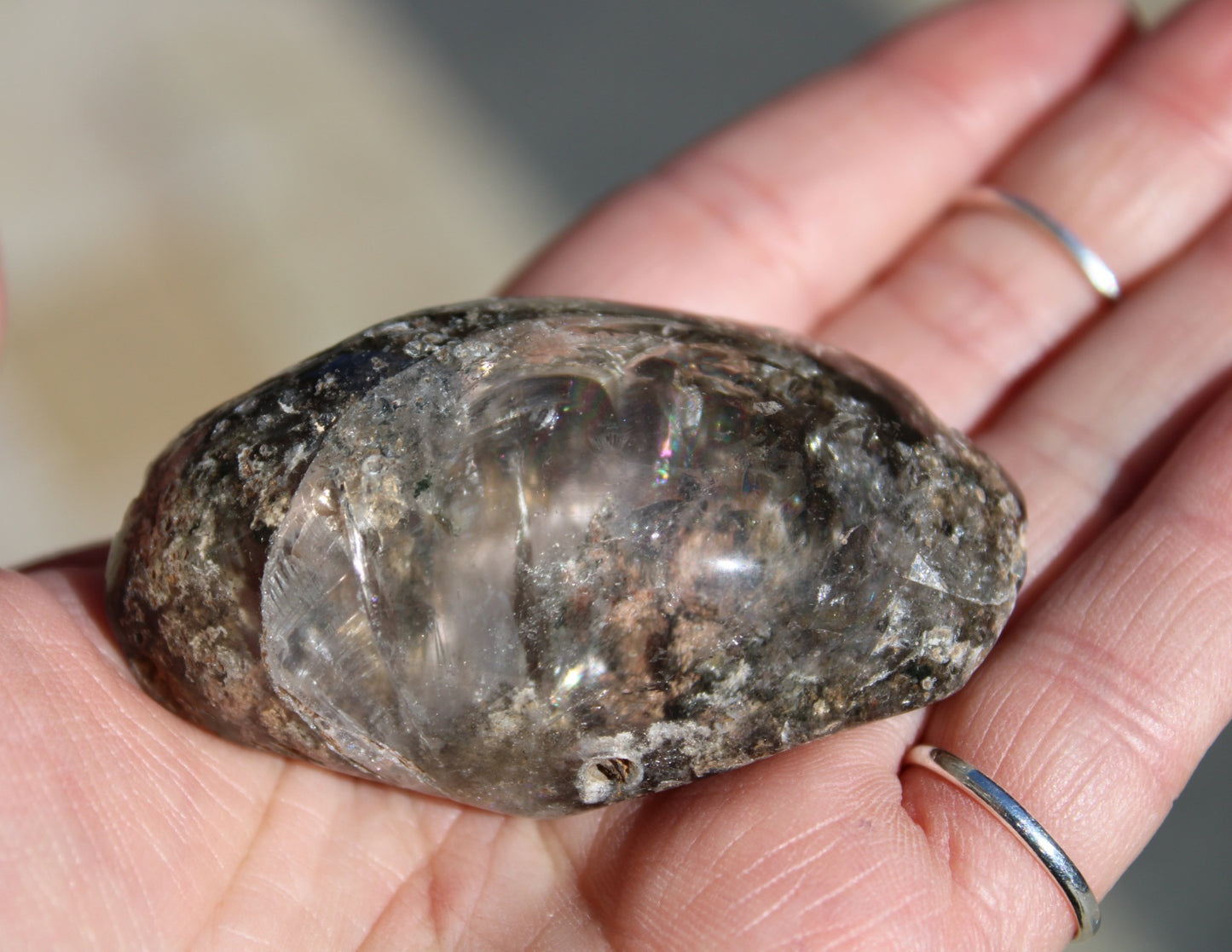 Garden Quartz Pebble