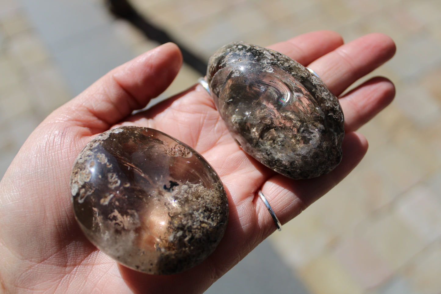Garden Quartz Pebble