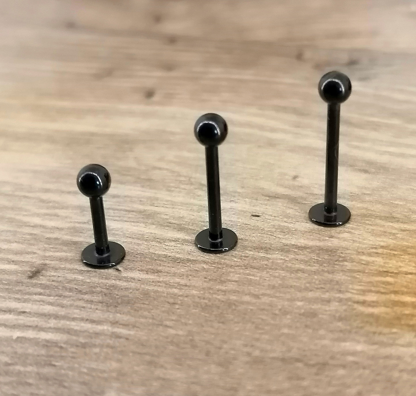 Black PVD 1.2mm Labrets