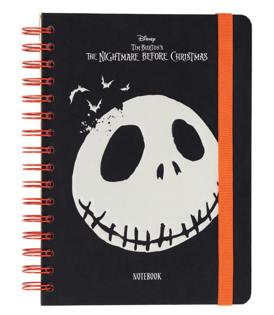 Nightmare Before Christmas jack head notebook