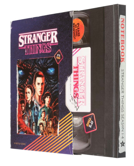 VHS Stranger Things premium notebook