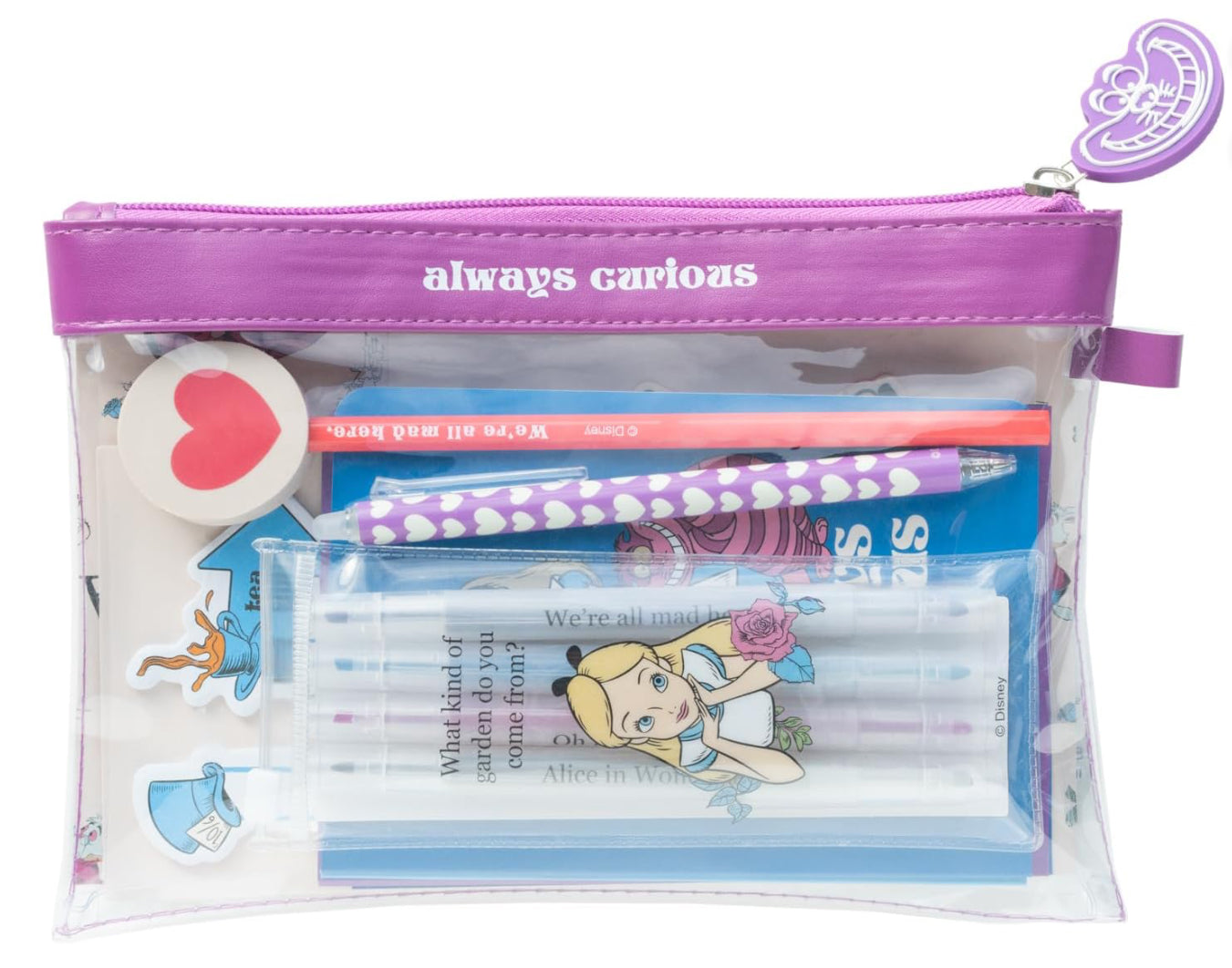 Disney Alice in Wonderland stationary set