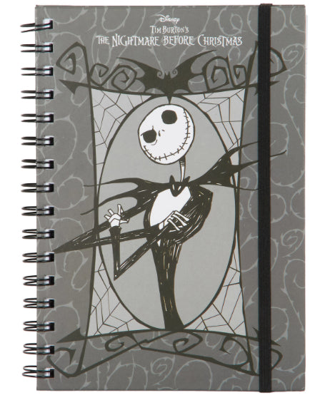 Nightmare Before Christmas Jack Skellington notebook