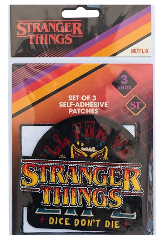 Hellfire Club Stranger Things set of 3 patches