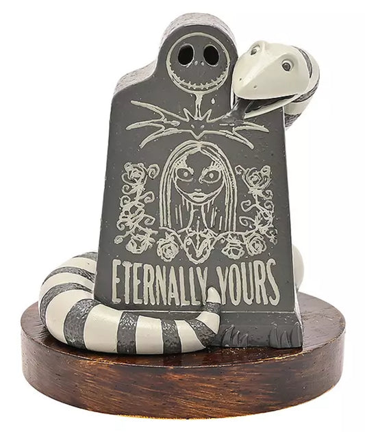 Nightmare Before Christmas Jack and Sally incense cone holder