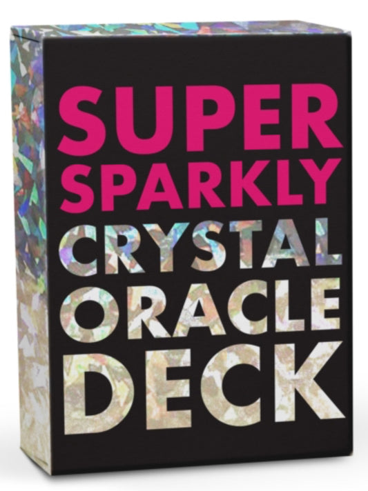 Super Sparkly crystal oracle deck
