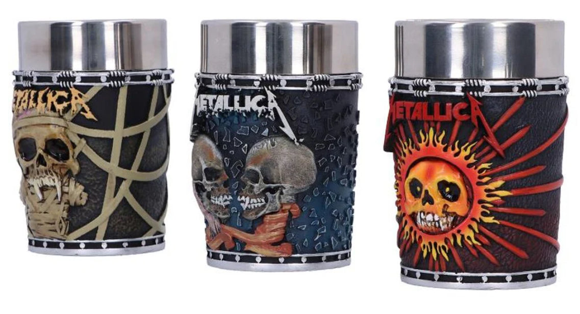 Metallica shot glass set