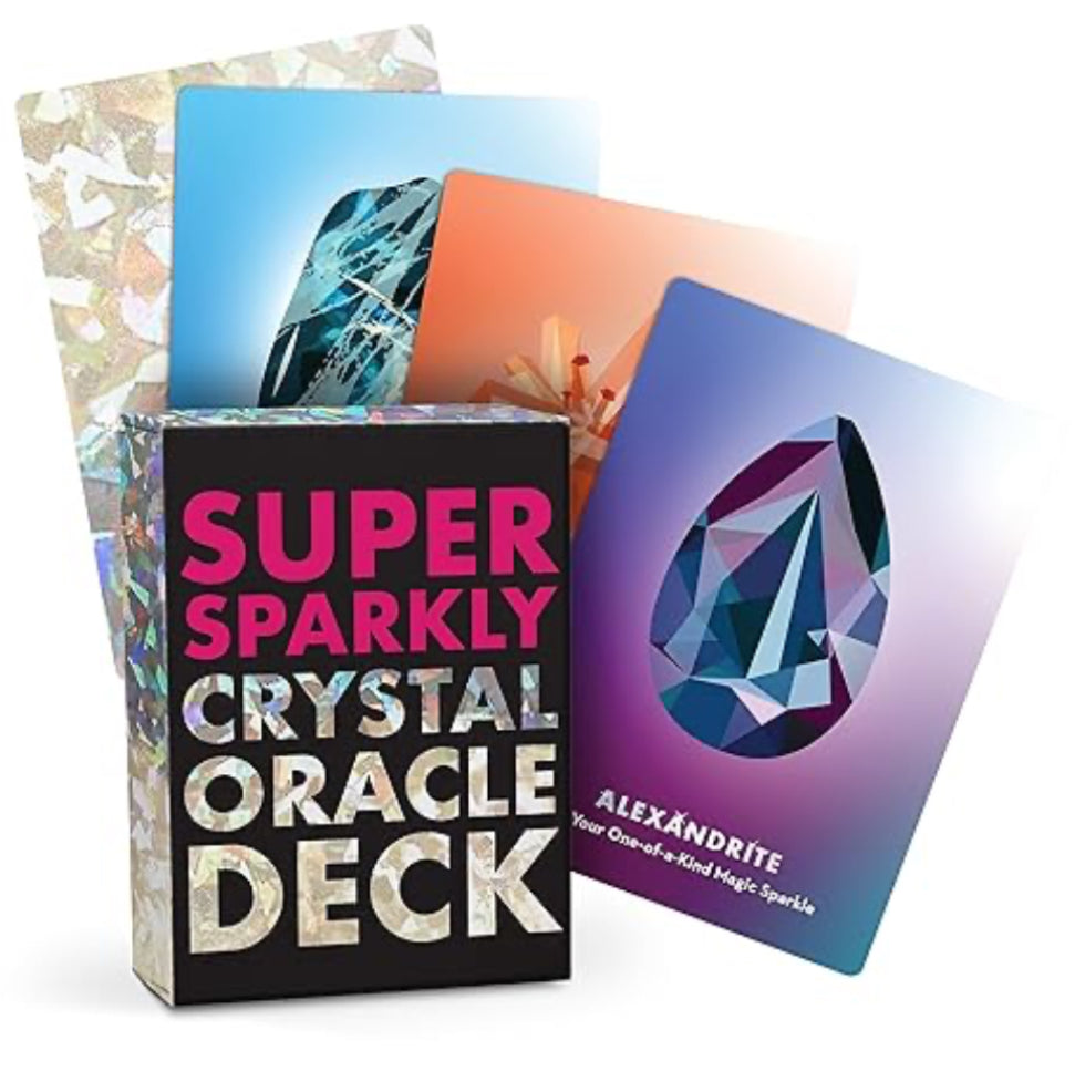 Super Sparkly crystal oracle deck