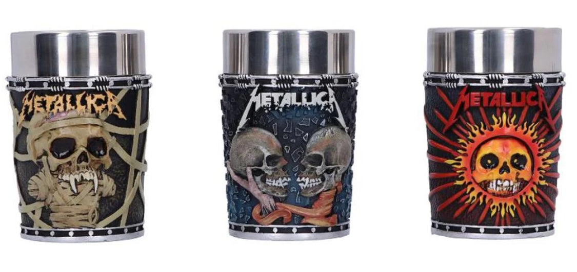 Metallica shot glass set