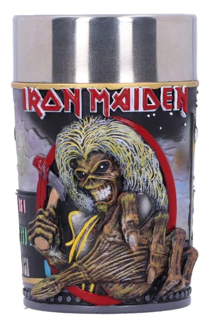 Iron Maiden Killers shot glass