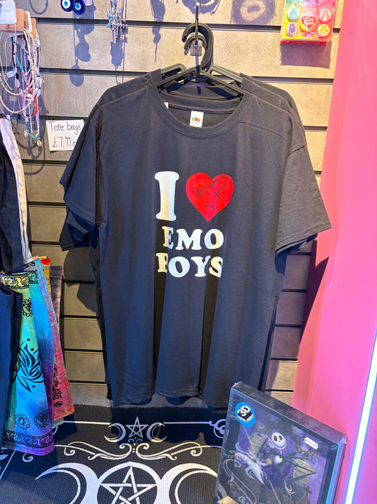 I ❤️ emo boys t-shirt