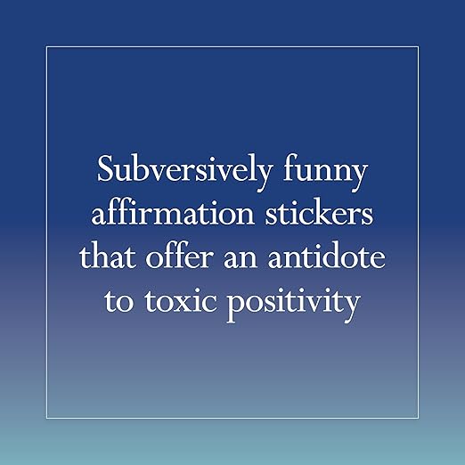 Disappointing affirmations sticker book