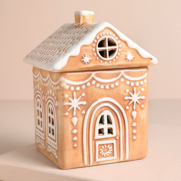 Gingerbread house wax melter