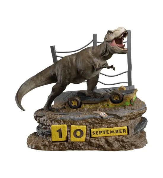 Jurassic Park 3D perpetual calendar