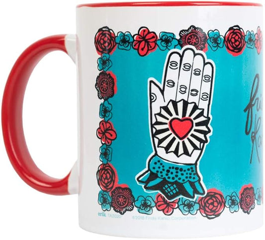 Frida Kahlo Viva la Vida monkey mug