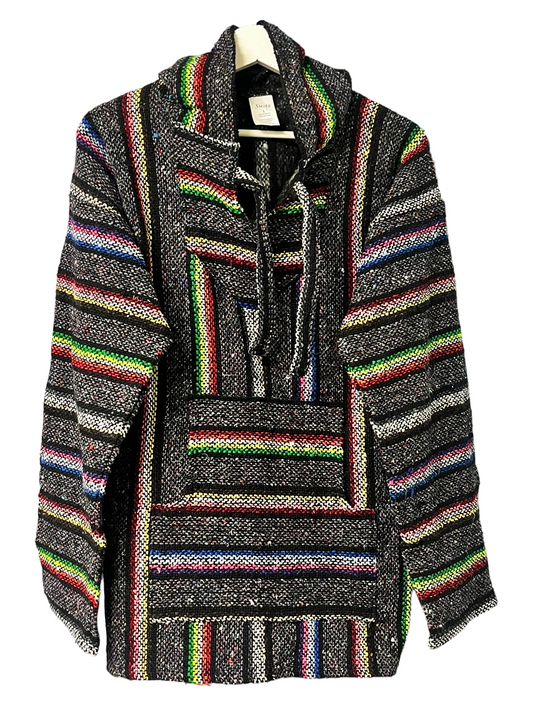 Baja Grey/ Multicoloured Hoodie