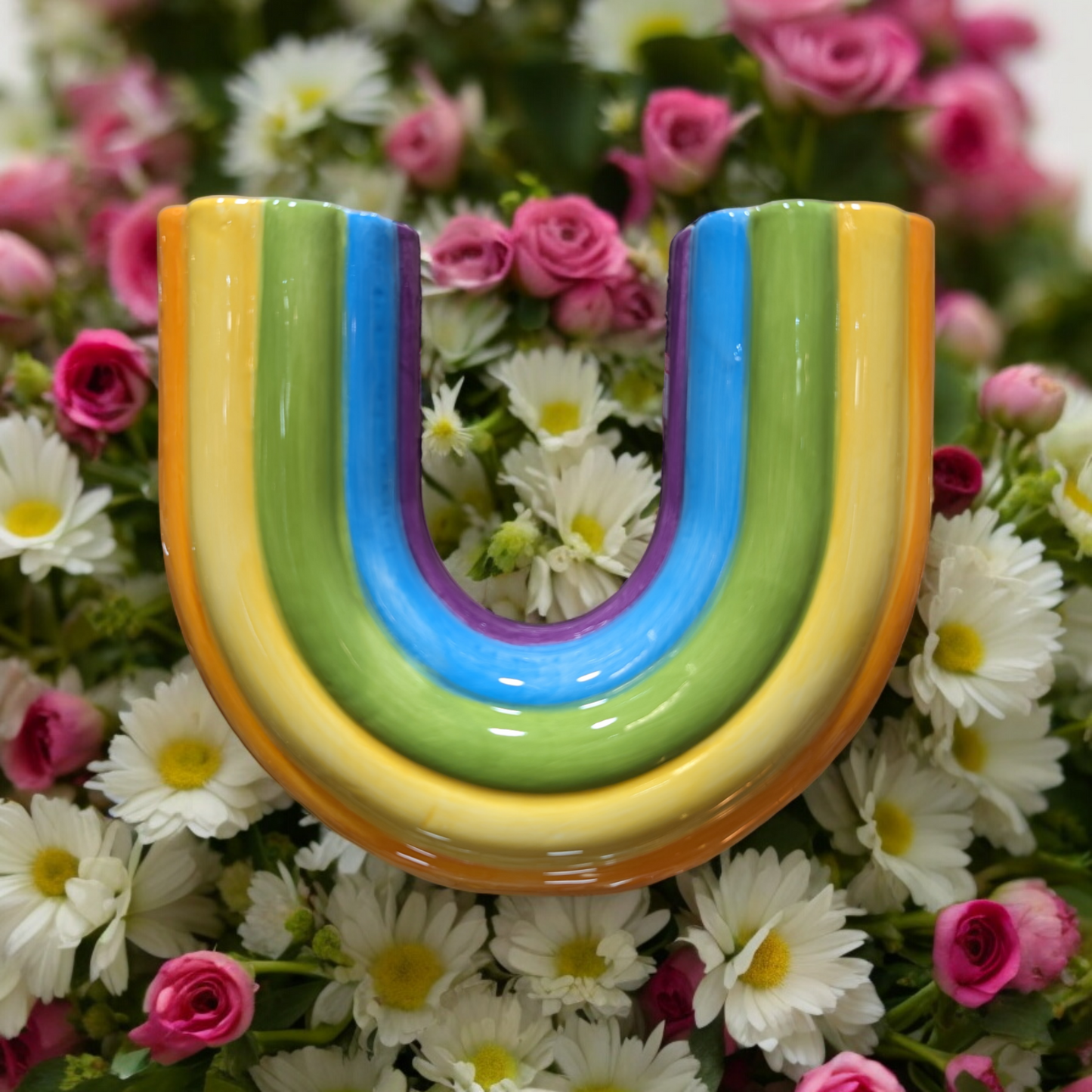 Rainbow Double Vase