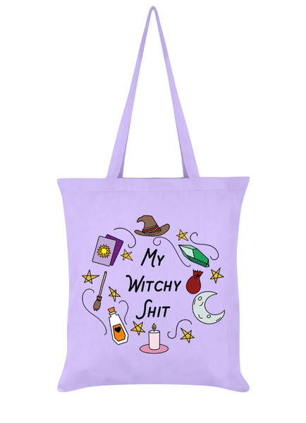 My witchy shit tote bag