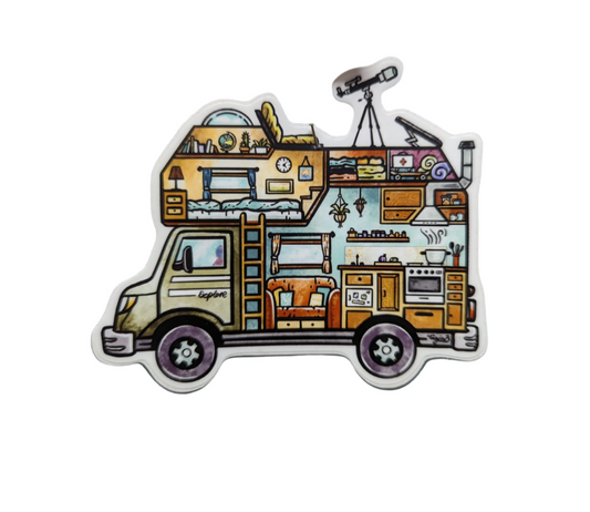 Campervan vinyl sticker