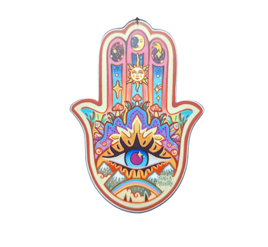 Hamsa hand vinyl sticker