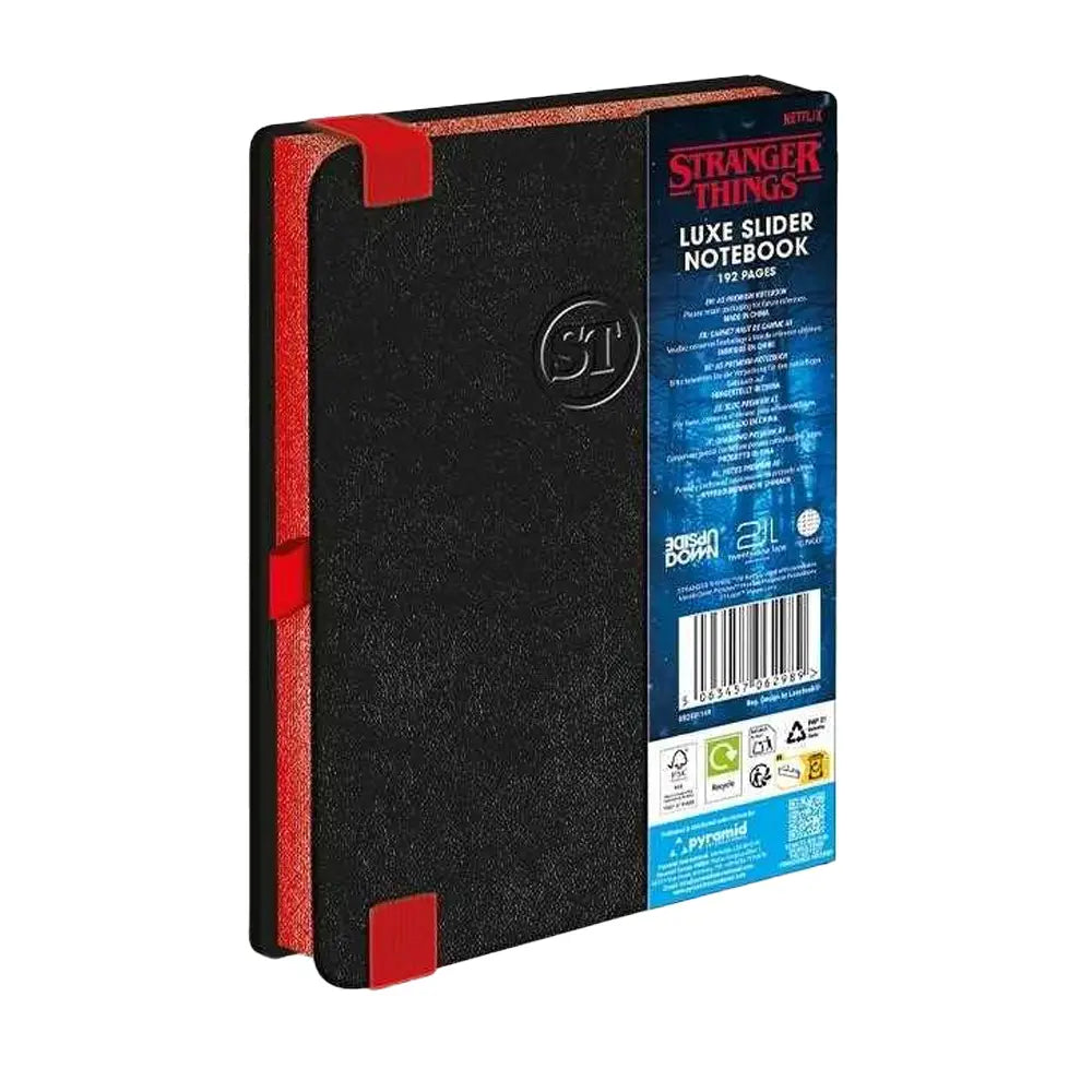 Stranger Things Luxe Slide Notebook