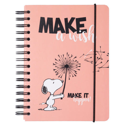 Peanuts Snoopy ‘Make A Wish’ A5 Hardback Notebook