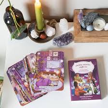 Chubby Witches Night In Oracle Cards