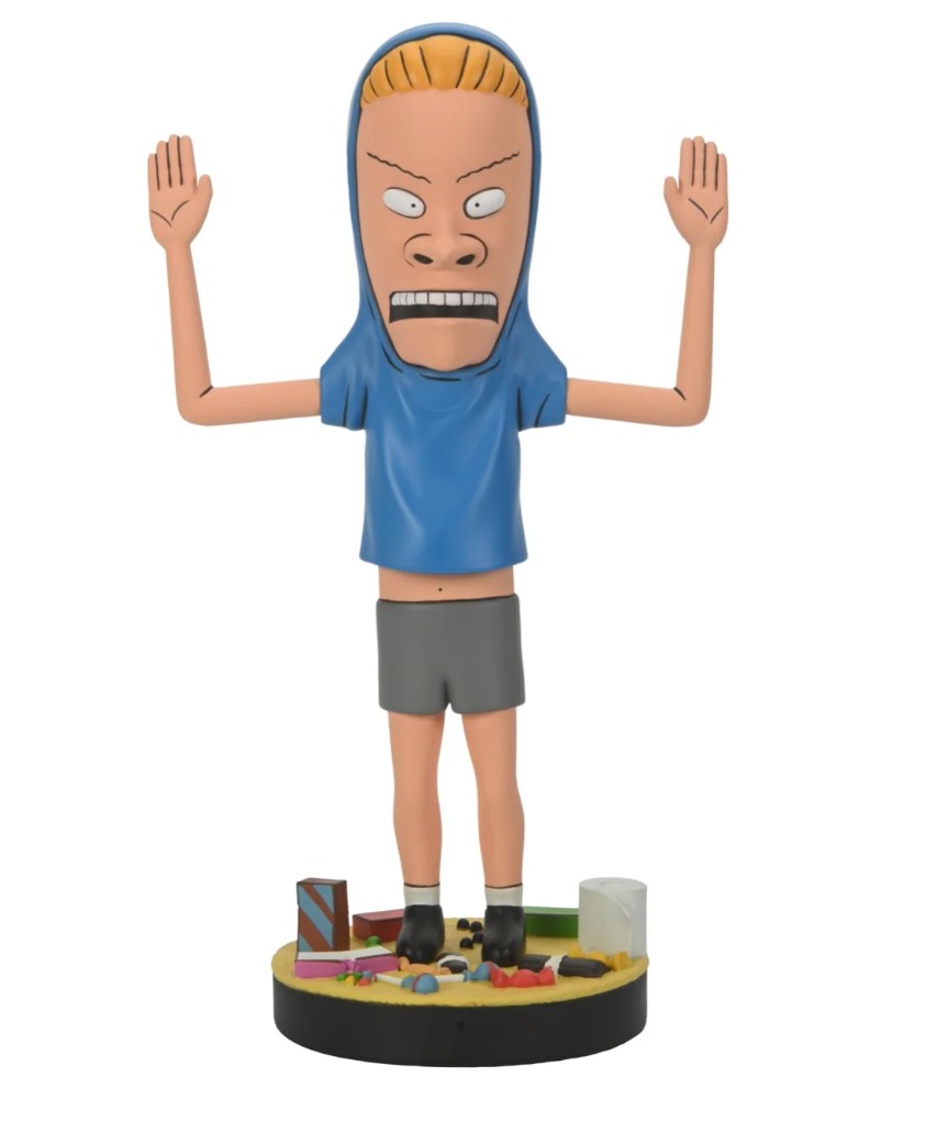 NECA Beavis and Butt-head figure - Beavis Cornholio bobblehead