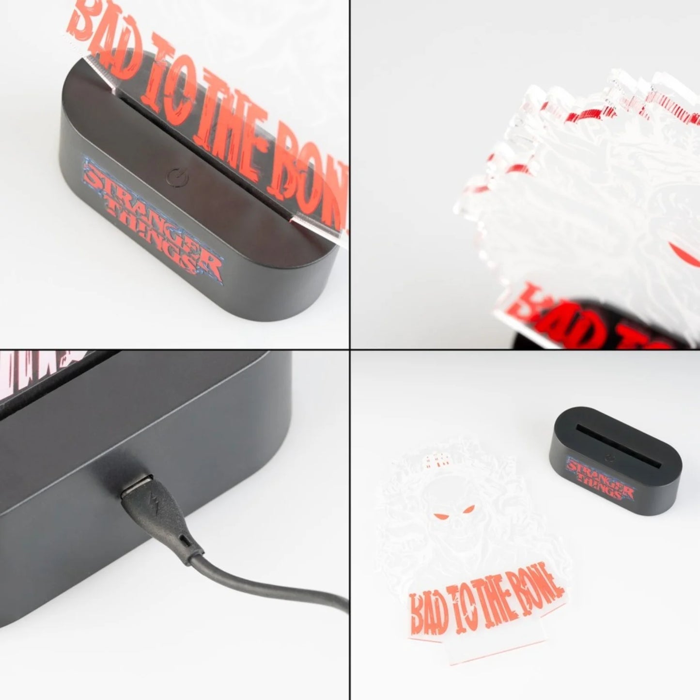 Stranger Things Vecna Desk Lamp (only changes to red)