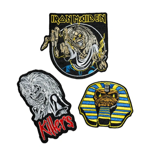 Iron Maiden Patches Set Of Three