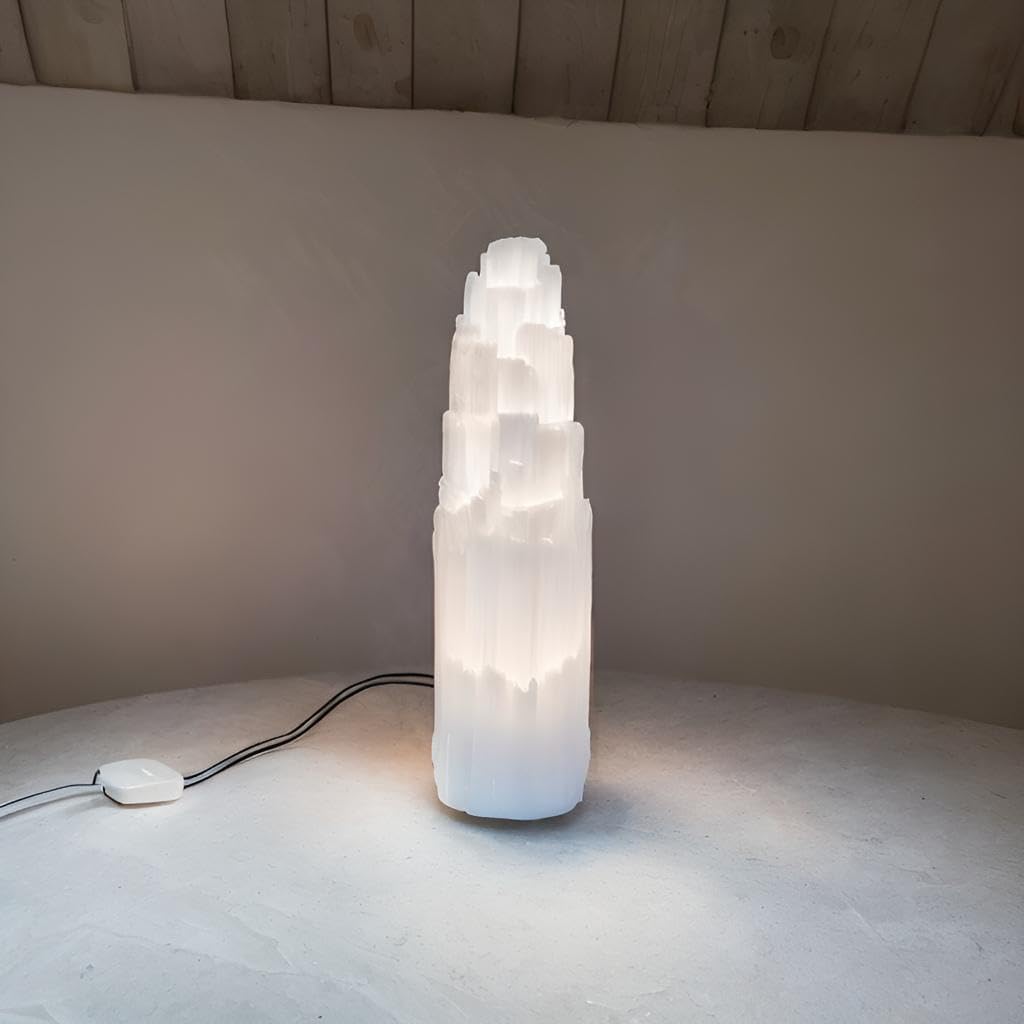 Selenite lamp