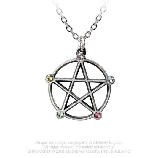 Wiccan Elemental Pentacle