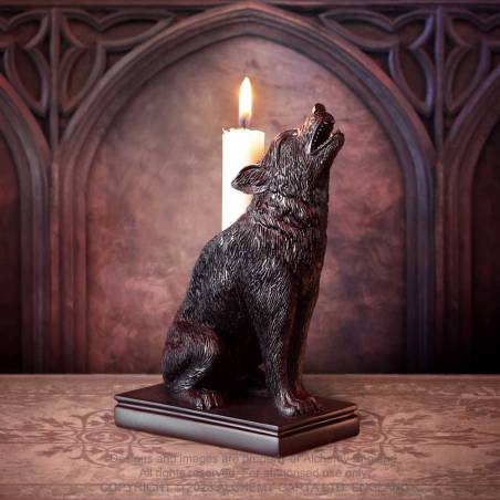 Ulula Noctis (Wolf Candle Stick)