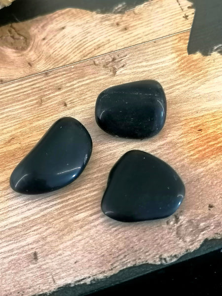 Black Obsidian Polished Stones