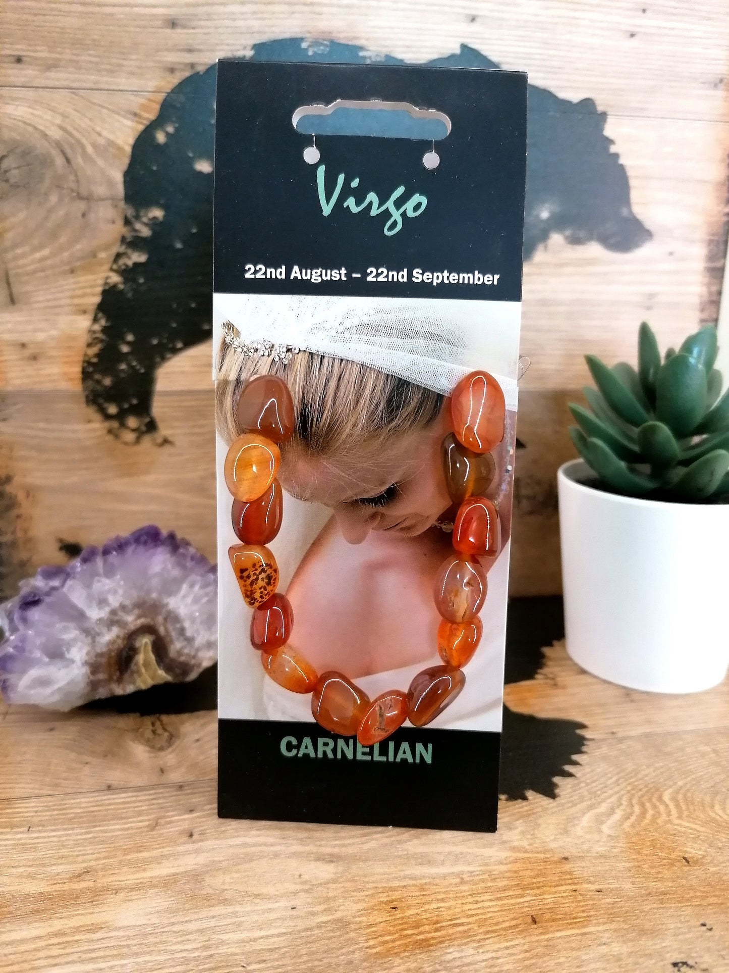 Zodiac Virgo Gemstone Necklace/ Bracelet