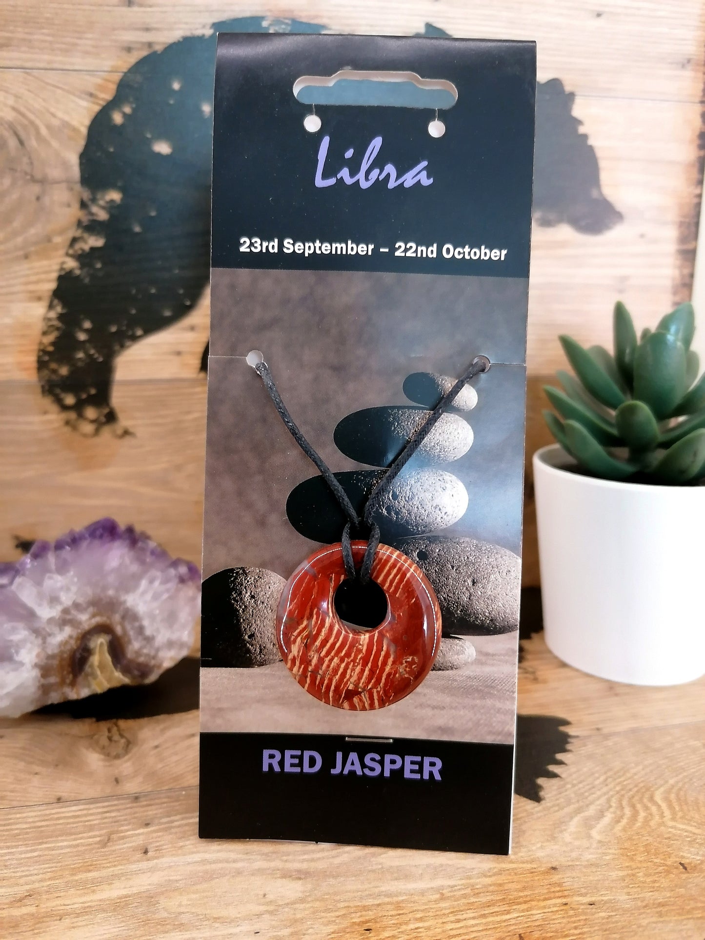 Zodiac Libra Gemstone Necklace/ Bracelet