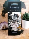 Zodiac Aquarius Gemstone Necklace/Bracelet