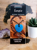 Zodiac Scorpio Gemstone Necklace/ Bracelet