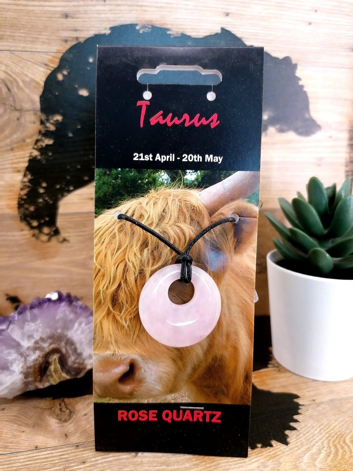 Zodiac Taurus Gemstone Necklace/Bracelet