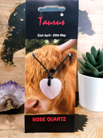 Zodiac Taurus Gemstone Necklace/Bracelet