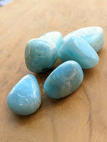 Large Aquamarine Tumble Stones